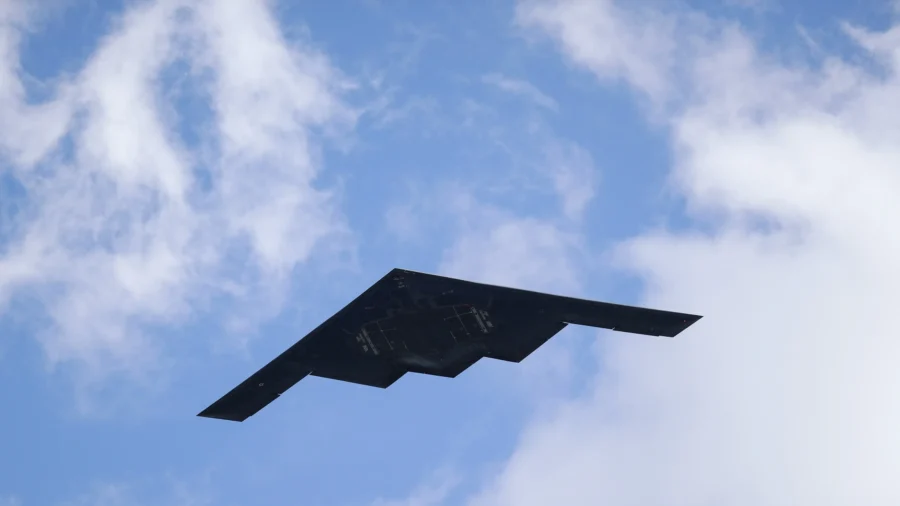Reports: B-2 Stealth Bombers Depart US, Heading West