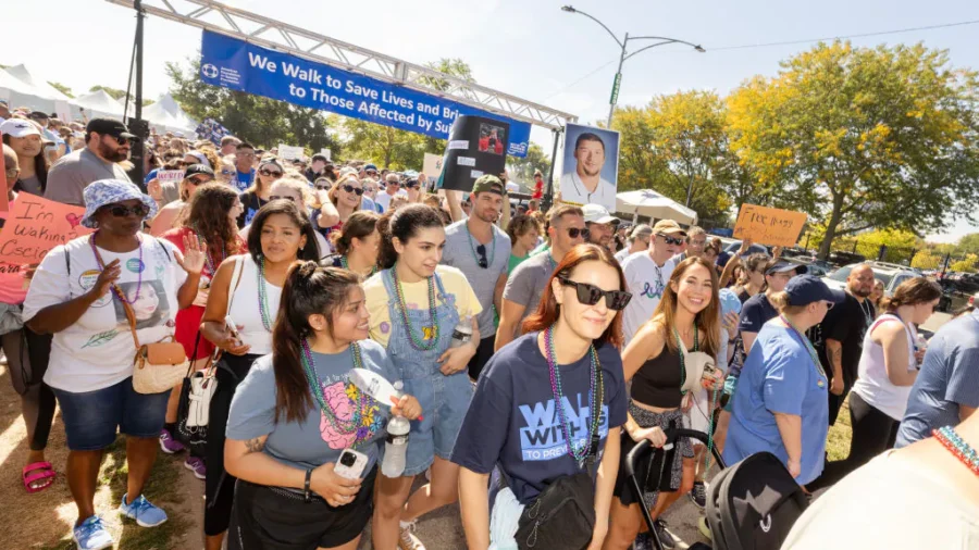Hundreds Trek From Dusk Until Dawn to Shine a Light on Suicide Prevention