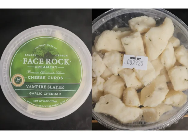 Face Rock Creamery cheese item sold in Trader Joe's (Provided by FDA)
