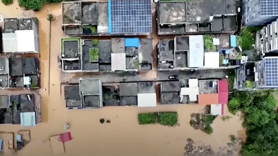Southwestern China County Hit by Flood, With More Rain Expected