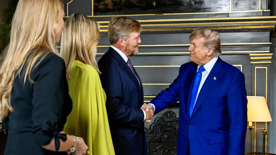 Trump Arrives in Netherlands for NATO Summit, With Defense Spending High on Agenda