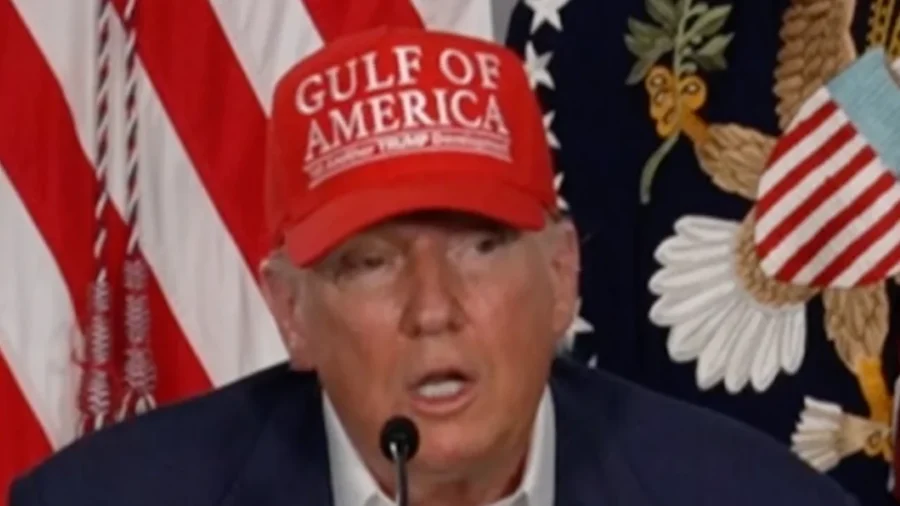 Trump Hosts Roundtable Discussion on Immigration at Detention Facility
