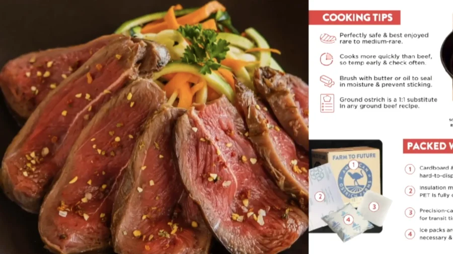 Ostrich Meat Gaining Traction as Healthy Red Meat Alternative