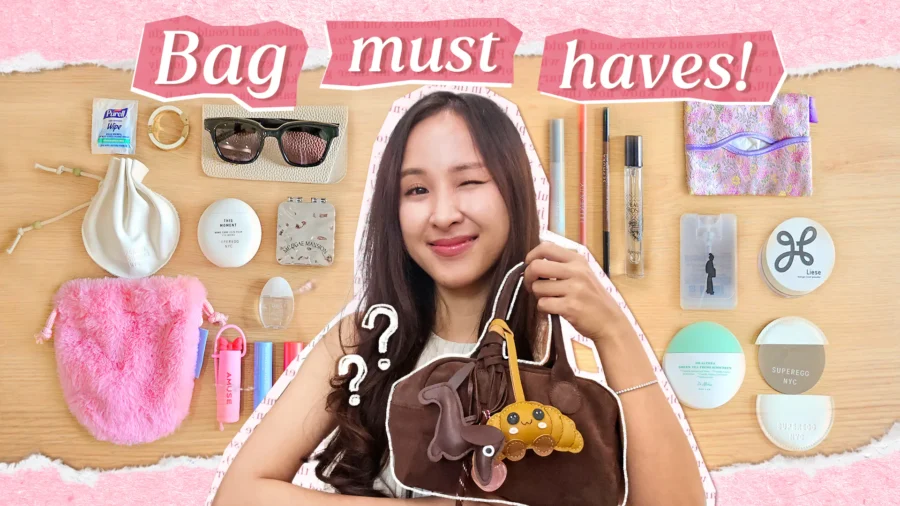 Bag Essentials to Stay Fresh and Cute Everyday! (Charms, Beauty, and Hygiene)