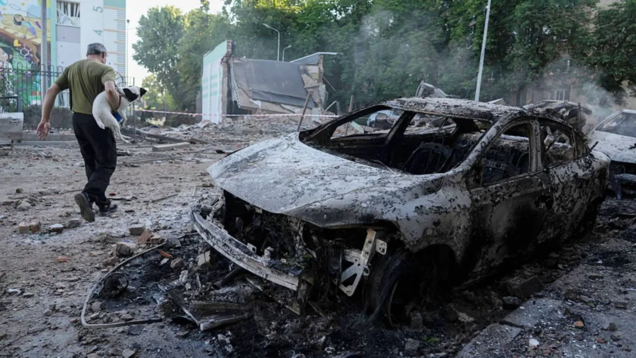 Russia Launches Largest Drone Assault on Ukraine Since War Began, After Call With Trump