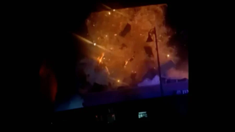 Utah Strip Mall Explodes After Vehicle Crash