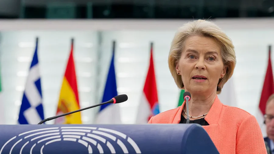 China's Support for Russia Creates Instability, Insecurity for Europe: Von der Leyen