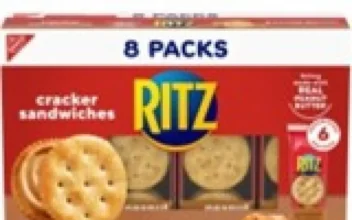 Another of the RITZ cracker cartons that were recalled on July 8, 2025 (Photo courtesy of the FDA)