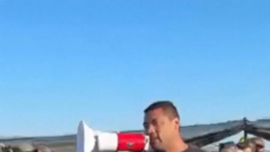 ICE Agents Face Protests During Operation on California Farm