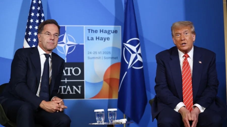 Trump Meets With NATO Secretary General