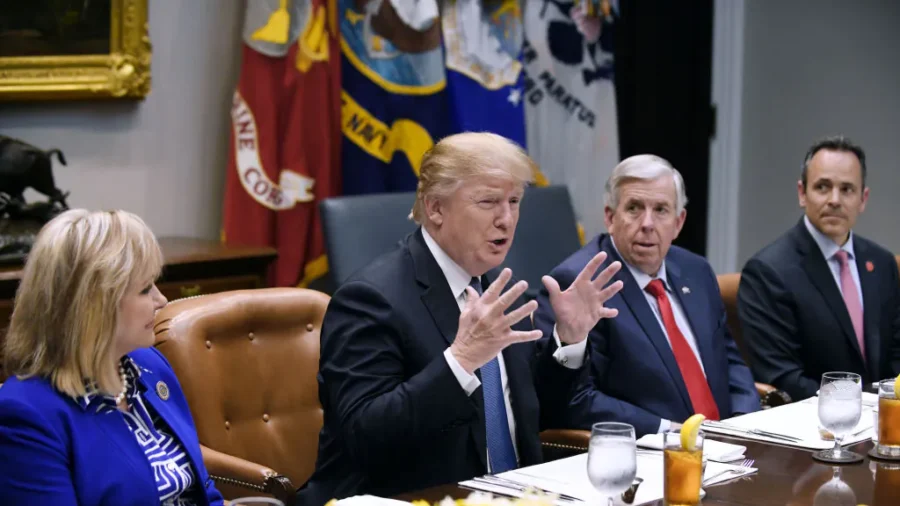 Trump Participates in White House Faith Office Luncheon