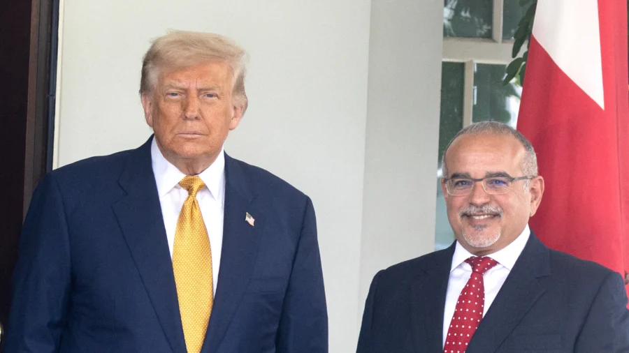 Bahrain’s Crown Prince Visits White House for Bilateral Discussions