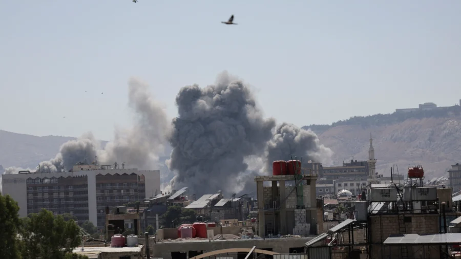 Israel Strikes Syria's Defense Ministry Headquarters