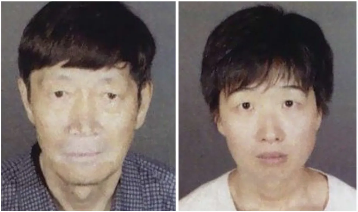 (Left) Guojun Xuan. (Right) Silva Zhang. (Arcadia Police Department)