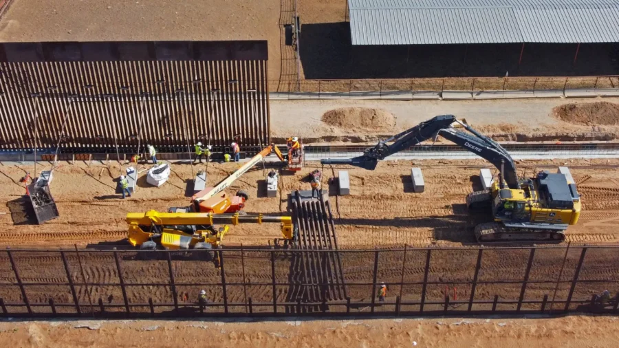 New 'Secondary' Wall Being Built at US–Mexico Border