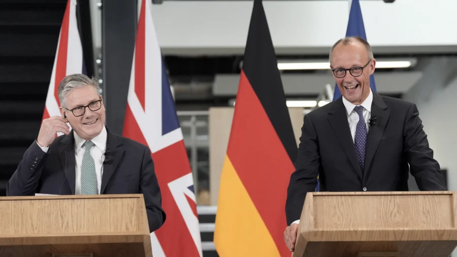 UK, Germany Sign Friendship Treaty, Strengthening Relations in Face of Threats