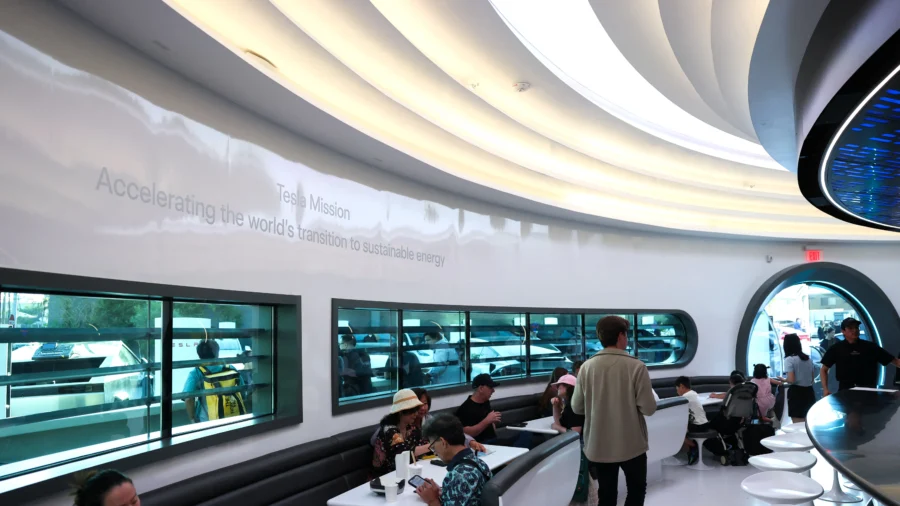 Tesla Opens 24/7 Diner and Drive-In in Hollywood