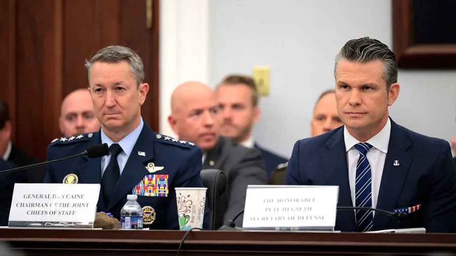 Defense Secretary Hegseth, Chairman Gen. Caine Meet With Leaders From Estonia, Latvia, Lithuania