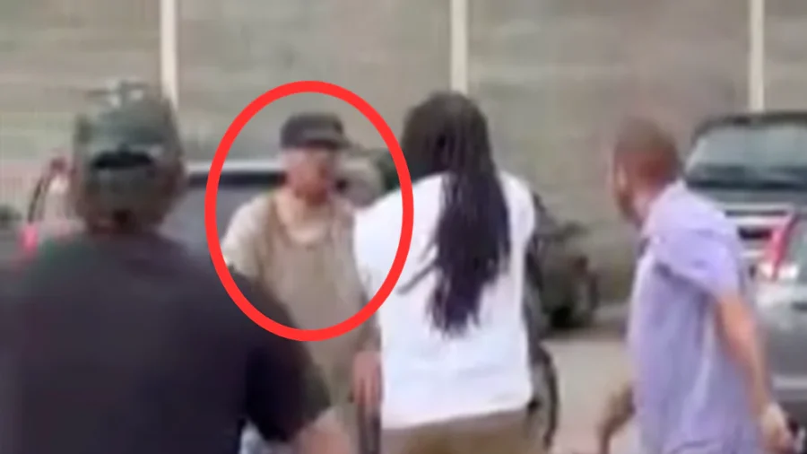 Michigan Walmart Stabbing Suspect Confronted By Bystanders