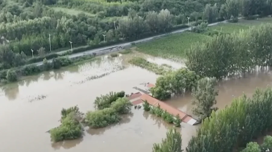 Heavy Rain Wreaks Havoc in Beijing