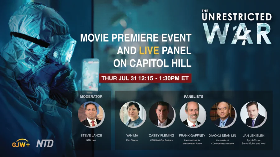 ‘The Unrestricted War’ Premieres at Capitol Hill With a Live Panel