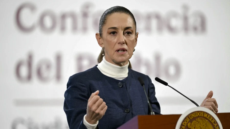 Mexican President Holds News Conference Ahead of US Tariff Deadline