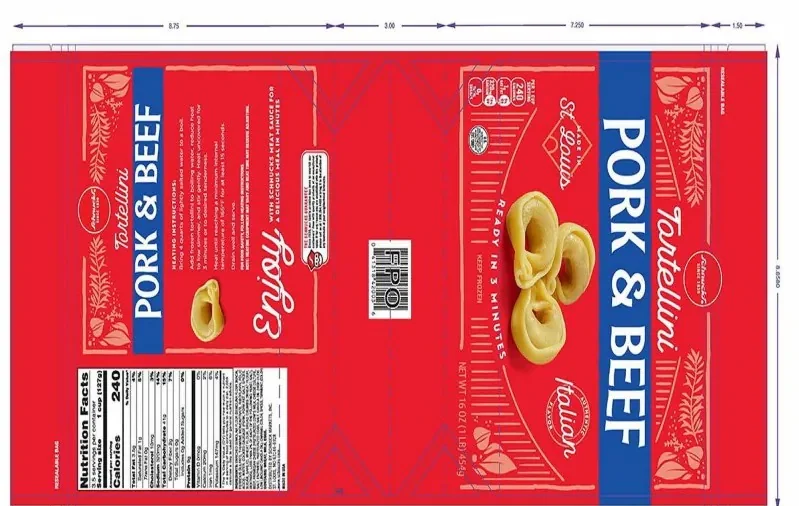 Public Health Alert Issued in 4 States on Frozen Pork & Beef Tortellini