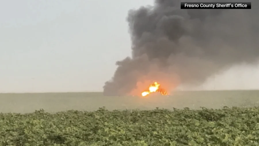 US Navy F-35 Crashes in California, Pilot Ejects Safely