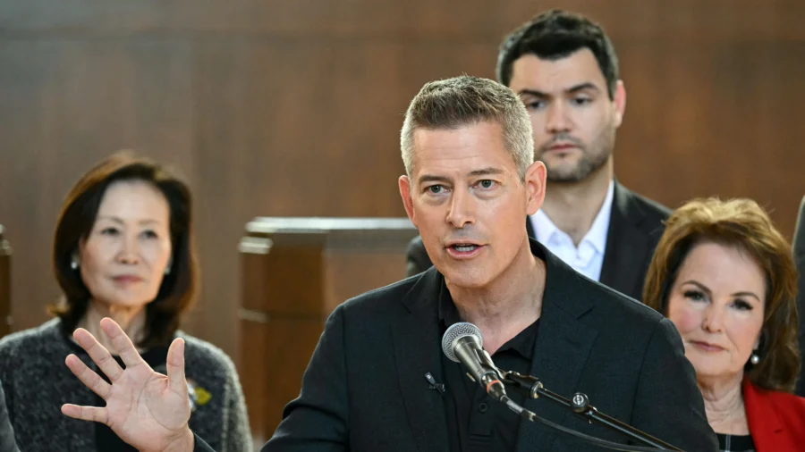 Transportation Secretary Duffy Holds Press Conference on American Drone Dominance