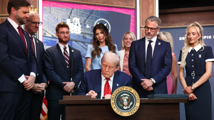 Trump Creates LA 2028 Summer Olympics Task Force