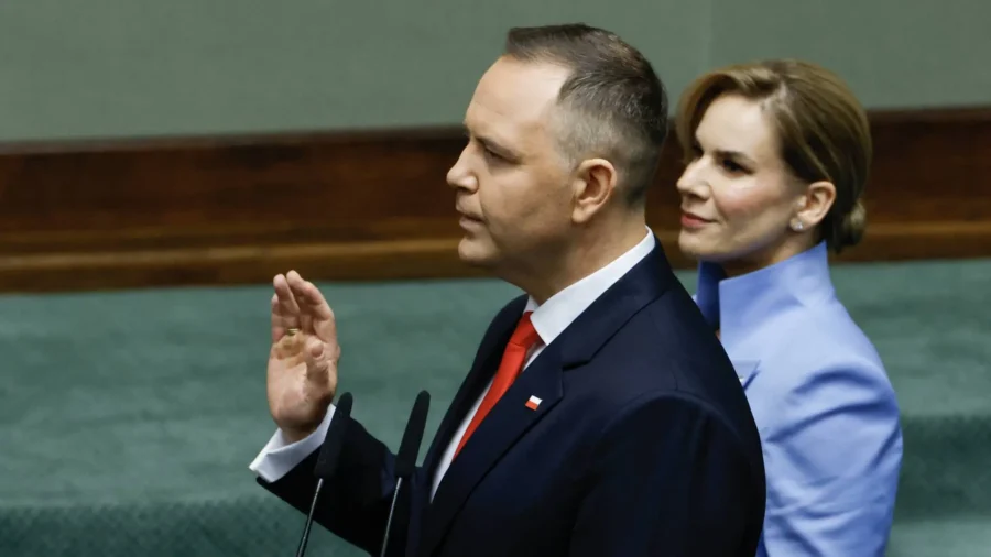 Conservative Karol Nawrocki Takes Office as President of Poland