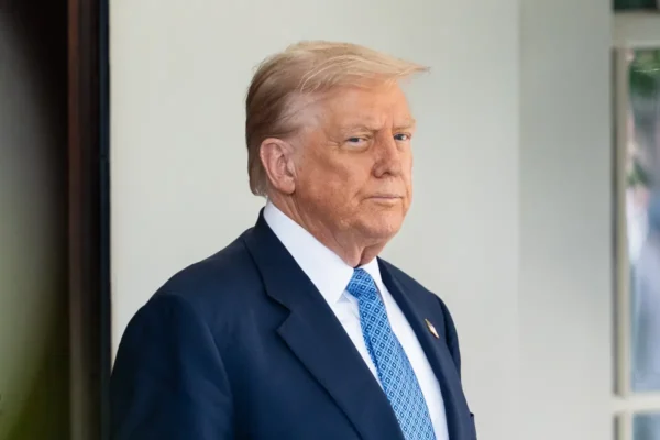 President Donald Trump at the White House in Washington on Aug. 8, 2025. Madalina Kilroy/The Epoch Times