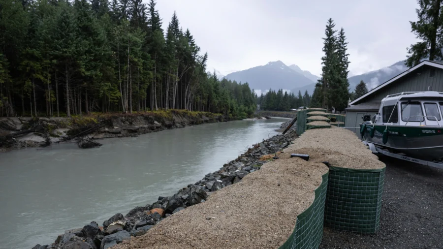Alaska Officials: Juneau Flood Contained by Barriers