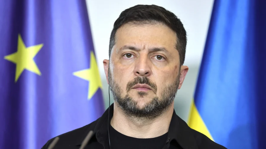 Zelenskyy Says Ukraine Is 'Counting on America'