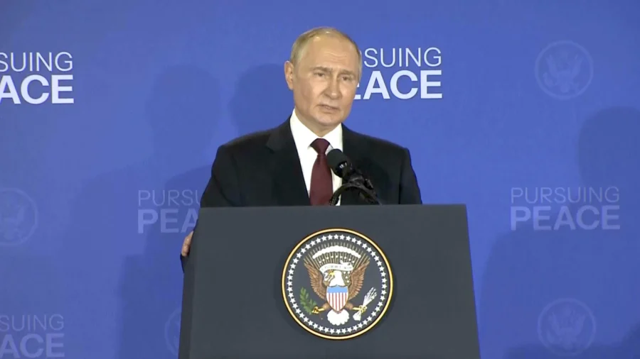 Putin Expresses Hope for a Peace Deal in Ukraine at Alaska Summit