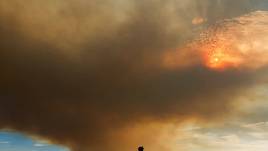Wildfire Rages in Spain