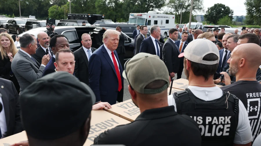 Trump Gives Remarks to Law Enforcement Officers