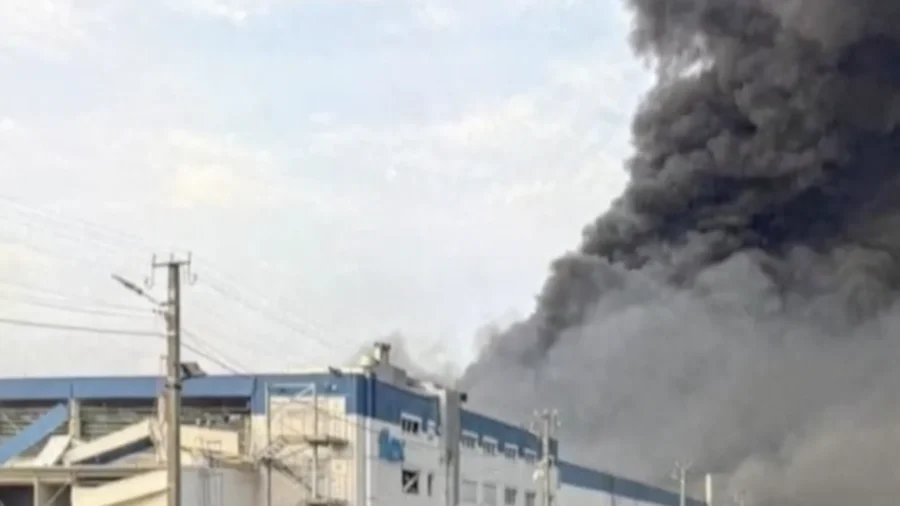 Major Russian Attack on Western Ukraine Damages an American Factory
