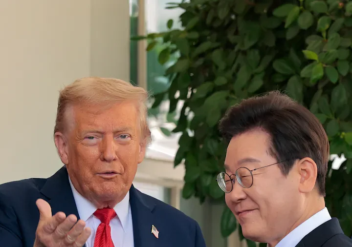 Trump Welcomes South Korean President at the White House
