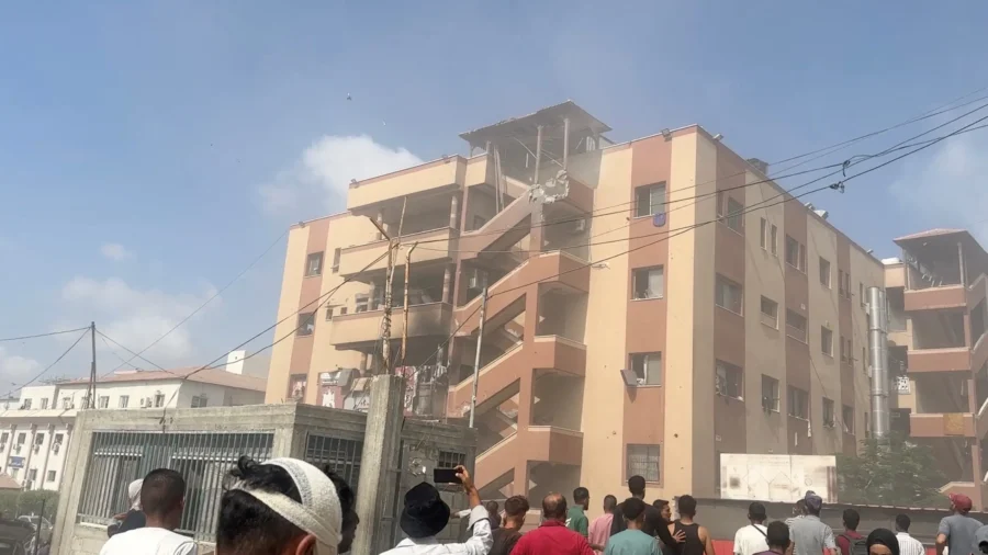 Israel Says Hospital Strike Targeted Hamas Surveillance Camera