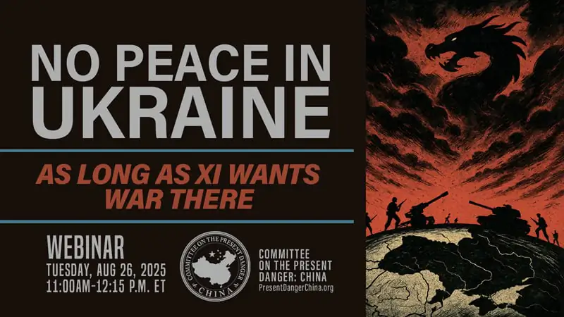 CPDC Webinar on China’s Role in Russia’s War on Ukraine