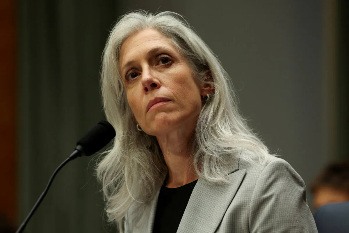 Susan Monarez, nominee to be director of the Centers for Disease Control and Prevention, testifies at a Senate committee confirmation hearing on Capitol Hill on June 25, 2025. (Kevin Mohatt/Reuters)