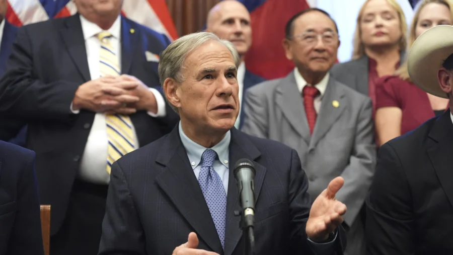 Texas Gov. Abbott Signs Law Requiring People Use Public Restrooms Matching Biological Sex