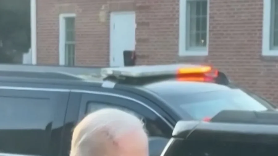 Biden Reappears in Public With Visible Scar on Head