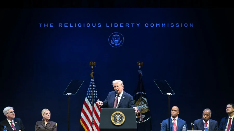 Trump Launches 'America Prays' Initiative, Donates Family Bible to Museum of the Bible