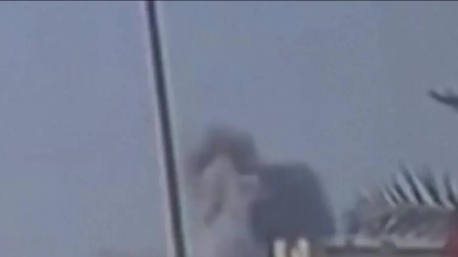 The Moment Israeli Strike Hits Building in Doha in Attack Against Hamas Leadership in Qatar