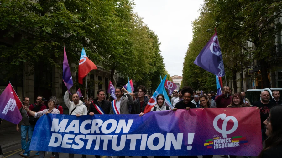 France: 500,000 Protesters Demonstrate Against Macron 