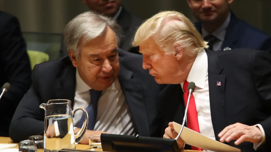 Trump Meets With UN Secretary-General