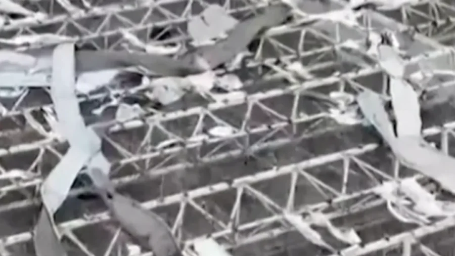 Drone Footage Shows Storm Damage That Forced Toyota to Halt Production at Brazil Plant