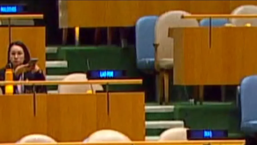 Several Delegates Walk Out as Netanyahu Addresses UN General Assembly
